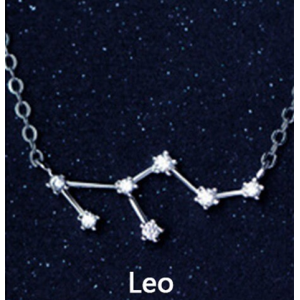 Collar con dije constelaciones zodiaco en plata