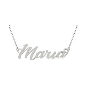 Cadena con dije regalos  mamá e hijo en plata