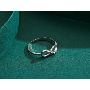 Anillo en plata amor infinito - anillo para mujer