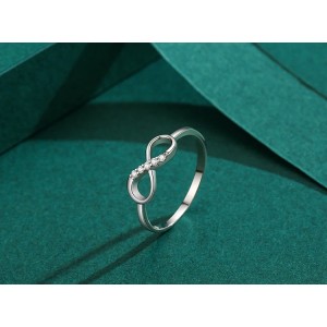 Anillo en plata amor infinito - anillo para mujer