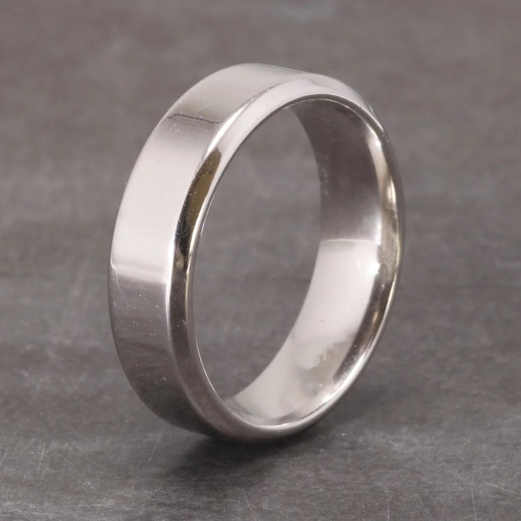 Argolla en plata para hombre - argolla clásica plateada - joyas en plata Argolla en plata para hombre - argolla clásica plateada - joyas en plata