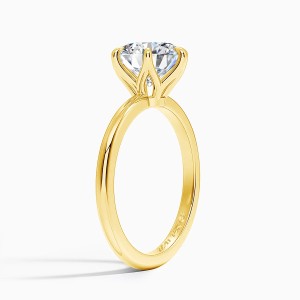 Anillo de compromiso en plata con moissanita - anillo para boda en plata